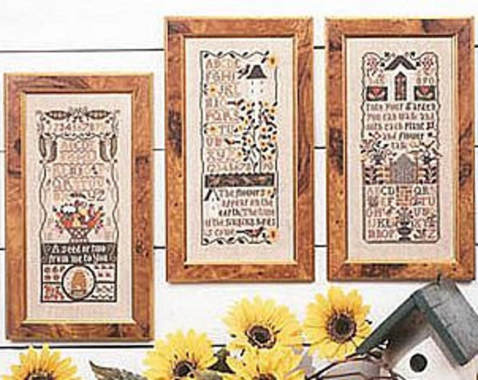 Garden Samplers by Prairie Schooler Counted Cross Stitch Pattern/chart ...