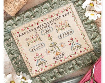 Vintage Sampler by It's Sew Emma Counted Cross Stitch Pattern/Chart