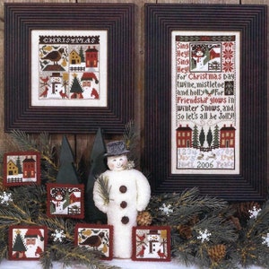 Christmas Day by Prairie Schooler Counted Cross Stitch Pattern/Chart