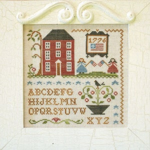 Oh meine Sterne! von Little House Needleworks Kreuzstich-Muster / Kreuzstichvorlage