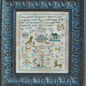 20% OFF Polly Kirby Sampler by Barbara Ana Designs Counted Cross Stitch Pattern/Chart
