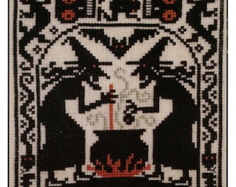 Double Double by Prairie Schooler Counted Cross Stitch Pattern/Chart