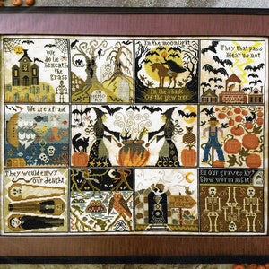 Halloween at Hawk Run Hollow by Carriage House Samplings Counted Cross Stitch Pattern/Chart