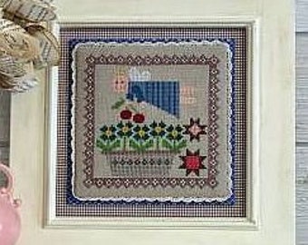 Prim Stitch Series 3: Peace and Plenty by It's Sew Emma Counted Cross Stitch Pattern/Chart