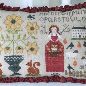 Doucer d&#39;Automnet by Tralala Counted Cross Stitch Pattern/Chart