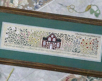 Sampler Game Board by the Drawn Thread Counted Cross Stitch Pattern ...