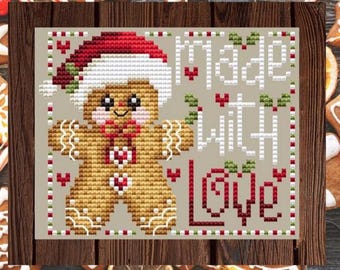 Made With Love by Shannon Christine Counted Cross Stitch Pattern/Chart