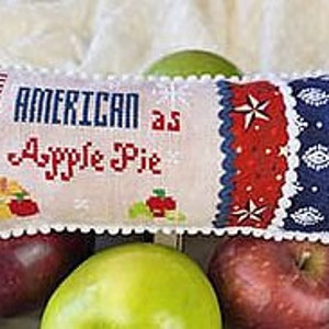20% KORTING op American Pie by Meridian Designs for Cross Stitch Geteld kruissteekpatroon/-tabel