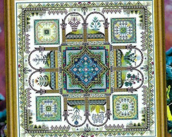 Chatelaine Design - Medieval Herb Garden (herbularius) - Cross