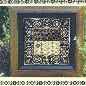 Anonymous Sampler by Carriage House Samplings Counted Cross Stitch Chart/Pattern