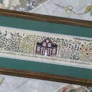 Spring Garden by The Drawn Thread Counted Cross Stitch Pattern/Chart