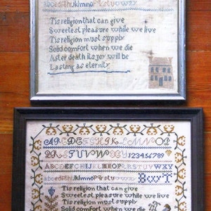 Lasting As Eternity Reproduction Sampler by Heartstring Samplery Counted Cross Stitch Pattern/Chart