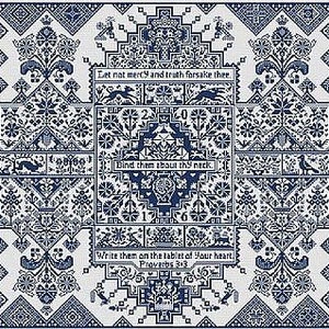 Do Different by Long Dog Samplers Counted Cross Stitch Pattern/Chart
