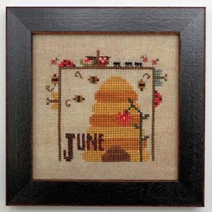 Joyful Journal-juni by Heart in hand getelde kruissteekpatronen/-tabel