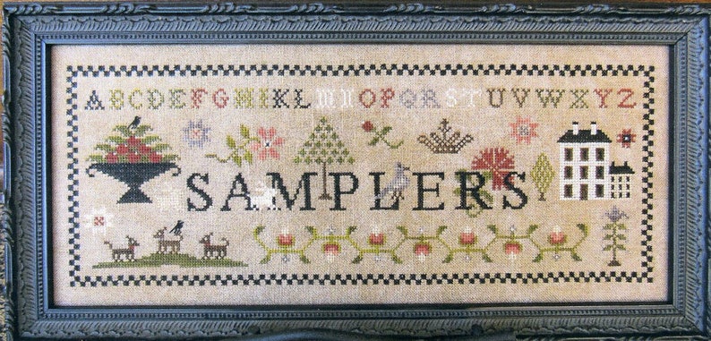 Samplers by The Scarlett House Counted Cross Stitch Pattern/Chart image 1