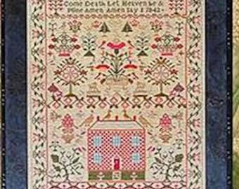 Mary A Williams 1818 by Shakespeare's Peddler Counted Cross Stitch