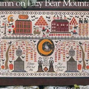 Herbst auf Lazy Bear Mountain von Carriage House Samplings Kreuzstichmuster / Kreuzstichvorlage