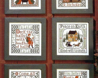 Songs of the Season by Prairie Schooler Counted Cross Stitch Pattern/Chart