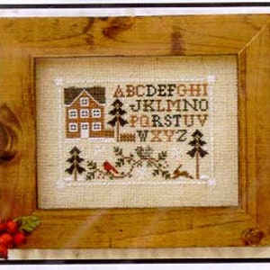 Woodland Sampling von Little House Needleworks Kreuzstichmuster / Stickmuster