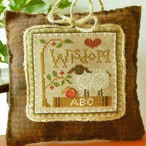 Wisdom - Little Sheep Virtues von Little House Needleworks Kreuzstichmuster / Kreuzstichvorlage