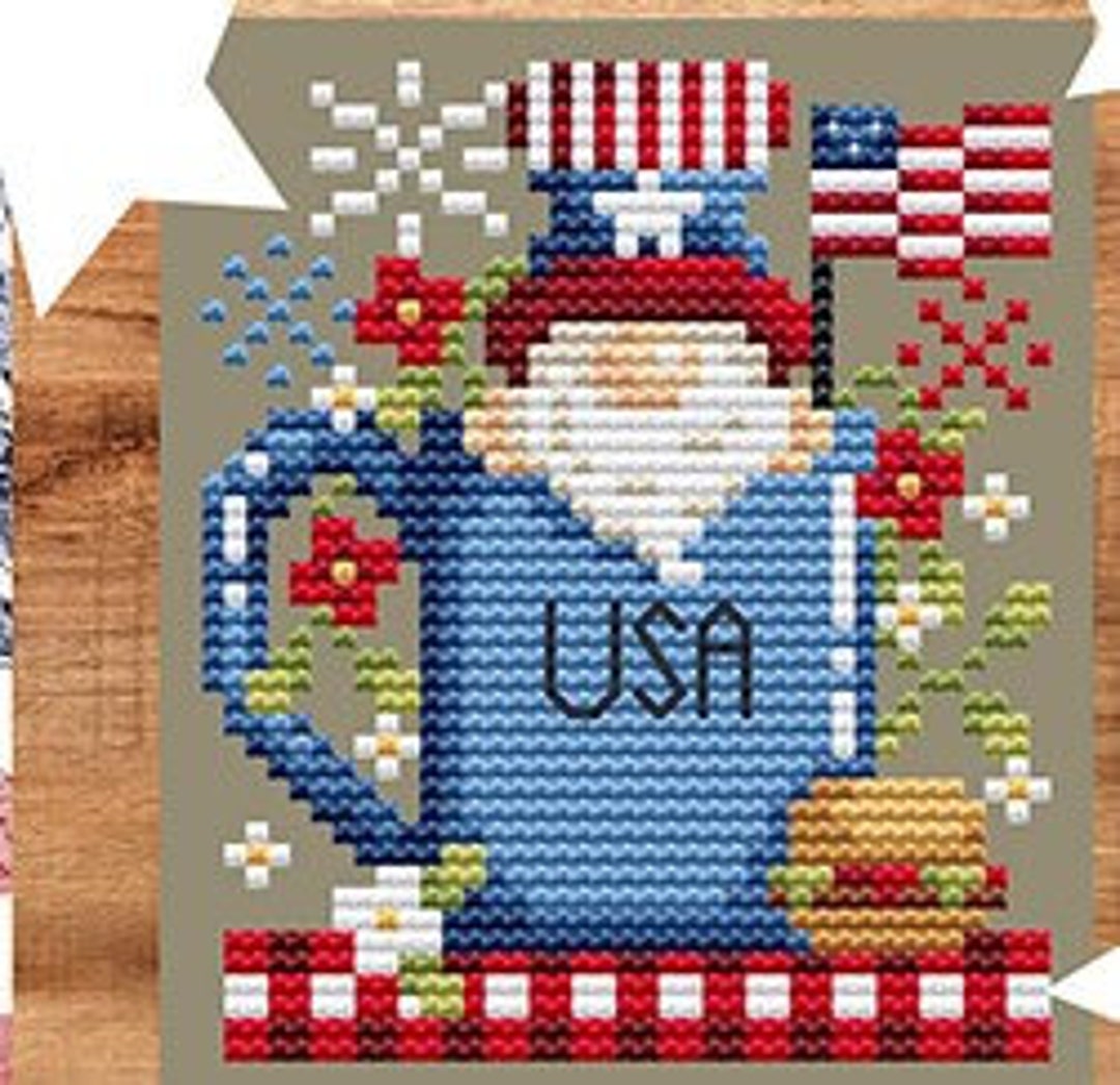 USA Mug by Shannon Christine Counted Cross Stitch Pattern/chart - Etsy