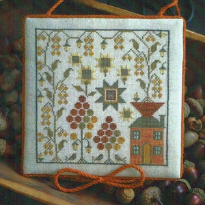 Sampler House IV by Plum Street Samplers Counted Cross Stitch Pattern/Chart