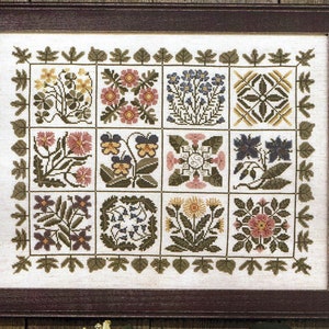 Prairie Garden II by Prairie Schooler Counted Cross Stitch Pattern/Chart