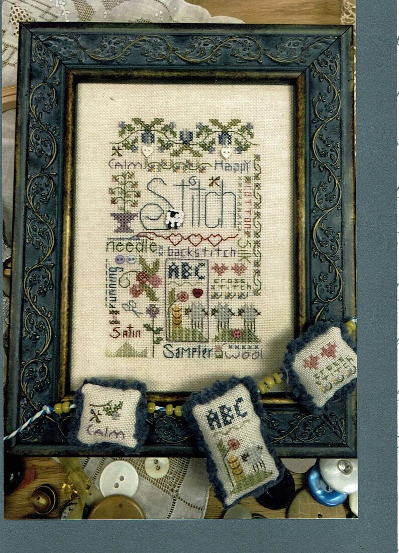 Stitching Notes by Shepherd's Bush Counted Cross Stitch Etsy