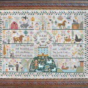 All Creatures Great and Small by Barbara Ana Designs Counted Cross Stitch Pattern/Chart