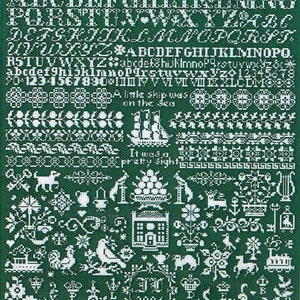 Bristol Fashion by Long Dog Samplers Counted Cross Stitch Pattern/Chart