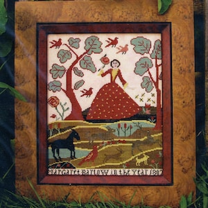 Garden Glade by Carriage House Samplings Counted Cross Stitch Pattern/Chart