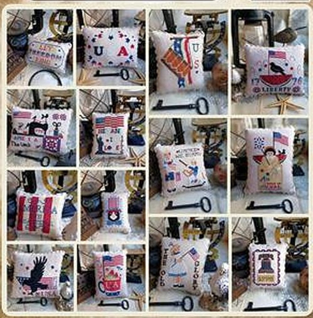 Patriotic Ornament Book 2022 Download Americana Decor, 4th Of July