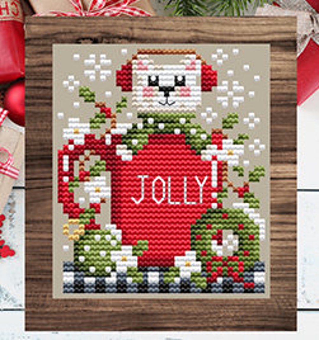 Jolly Mug by Shannon Christine Counted Cross Stitch Pattern/chart - Etsy