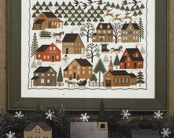 Julby av Prairie Schooler Räknat korsstygnsmönster/diagram