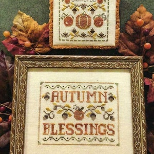 Herbstsegen von Scissor Tail Designs Kreuzstichmuster / Kreuzstichvorlage