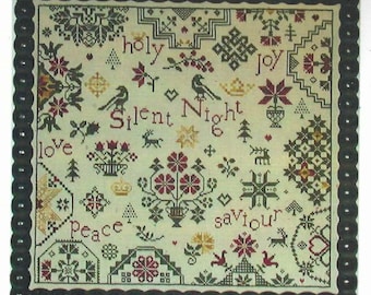 Simple Gifts - Silent Night by Praiseworthy Stitches Counted Cross Stitch Pattern/Chart