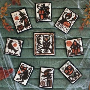 Halloweenies von Prairie Schooler Kreuzstichmuster / Kreuzstichvorlage