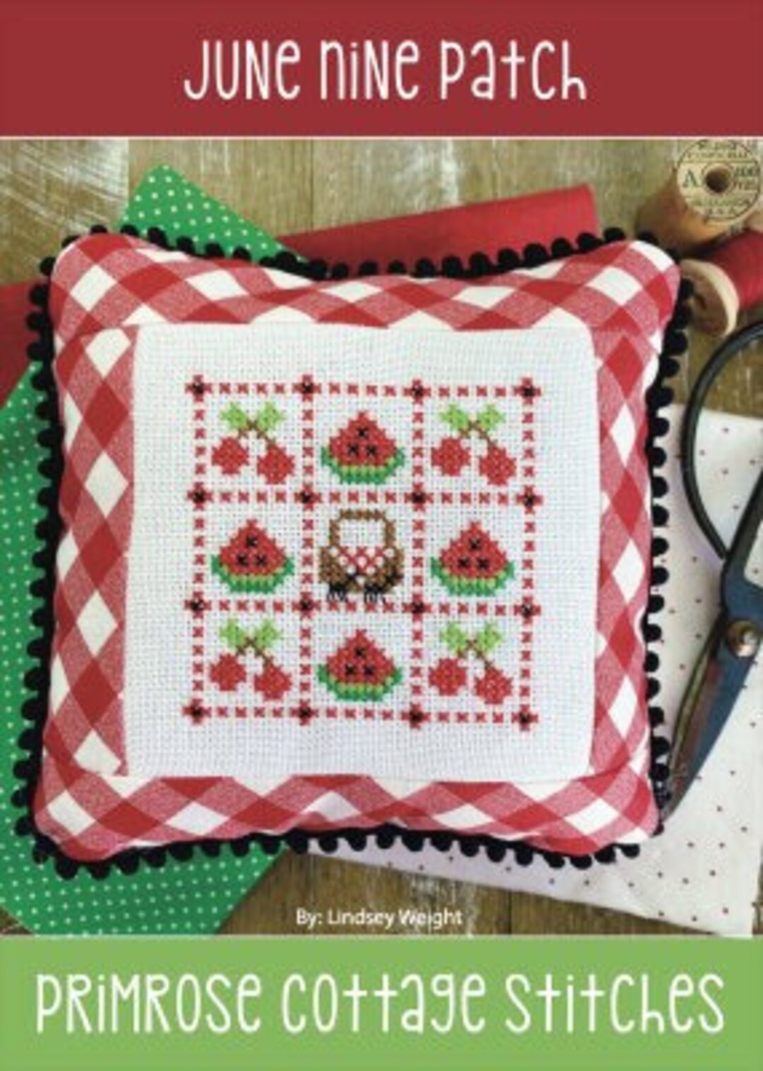 June Nine Patch by Primrose Cottage Counted Cross Stitch Pattern/chart ...