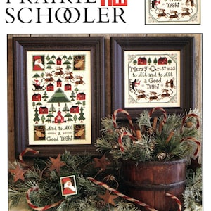 And To All a Good Night by Prairie Schooler Counted Cross Stitch Pattern/Chart