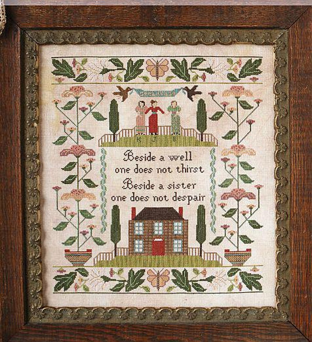 Sister Sampler by Heartstring Samplery Counted Cross Stitch Pattern ...