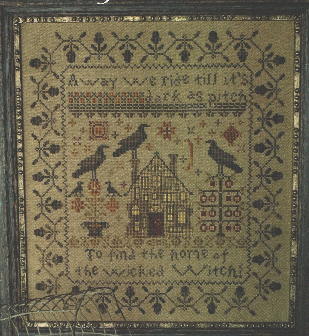 Away We Ride by Blackbird Designs Counted Cross Stitch Pattern/chart Etsy