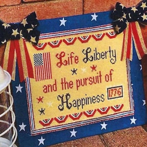 20% OFF Life & Liberty by Pickle Barrel Designs Counted Cross Stitch Pattern/Chart
