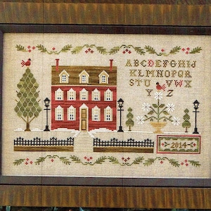 Lantern Lane von Little House Needleworks Kreuzstichmuster / Stickmuster
