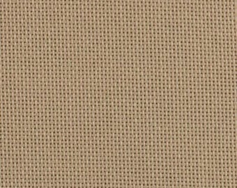 18 Ct Davos Putty Khaki Evenweave Fabric (for Prairie Schooler Santas) by Zweigart