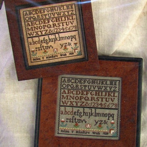 Salina Schultz 1828 by Carriage House Samplings Counted Cross Stitch Pattern/Chart