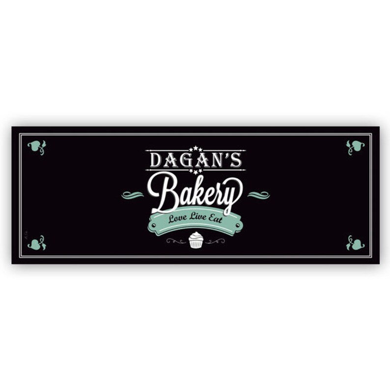 kitchen mats and rugs custom name personal design Linoleum Rug personalized gift Rugs and Mats Pvc vinyl kitchen mat personalized rug