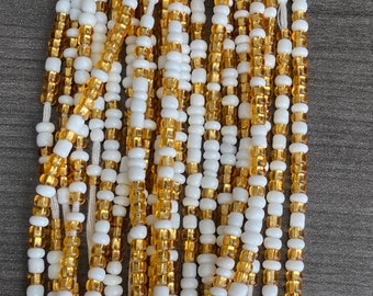 Tie On Waist Bead, African Waist Bead,Belly Chain, Beaded Body Jewelry, Handmade waist Accessory, Gift for her, African Waist Bead, Jewelry