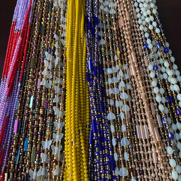 Wholesale African Waist Beads, Bulk Waist Bead Supplies, Wholesale Waist Bead Vendor, Wholesale Waist Bead Set