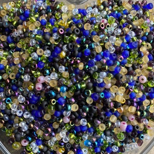4mm- Size 6/0 Glass Beads, Seed Beads, DIY Jewelry Making Supplies, Assorted Colors, Crafting Supplies, Bulk Beading Supplies, 450 grams
