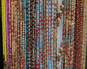 Perline di cristallo all'ingrosso - scelte a caso - Perline africane - Perline - Gioielli per il corpo - Perline per la pancia - Perline per la rivendita - 25 pezzi
